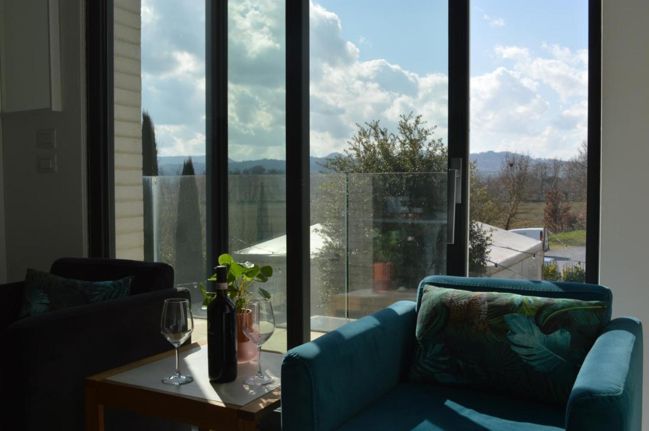 Loft A Montepulciano Sopra Birrificio Artigianale Lägenhet Abbadia a Isola Exteriör bild